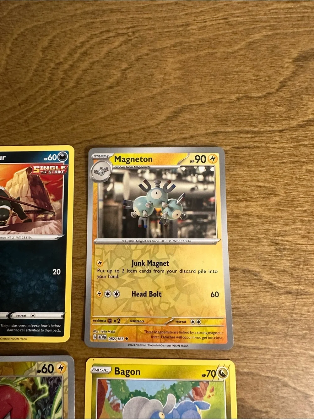 Lot of 6 Pokemon Cards